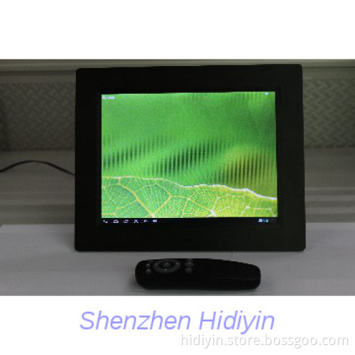 Hot sale 9.7inch rechargeable digital photo frame video input video